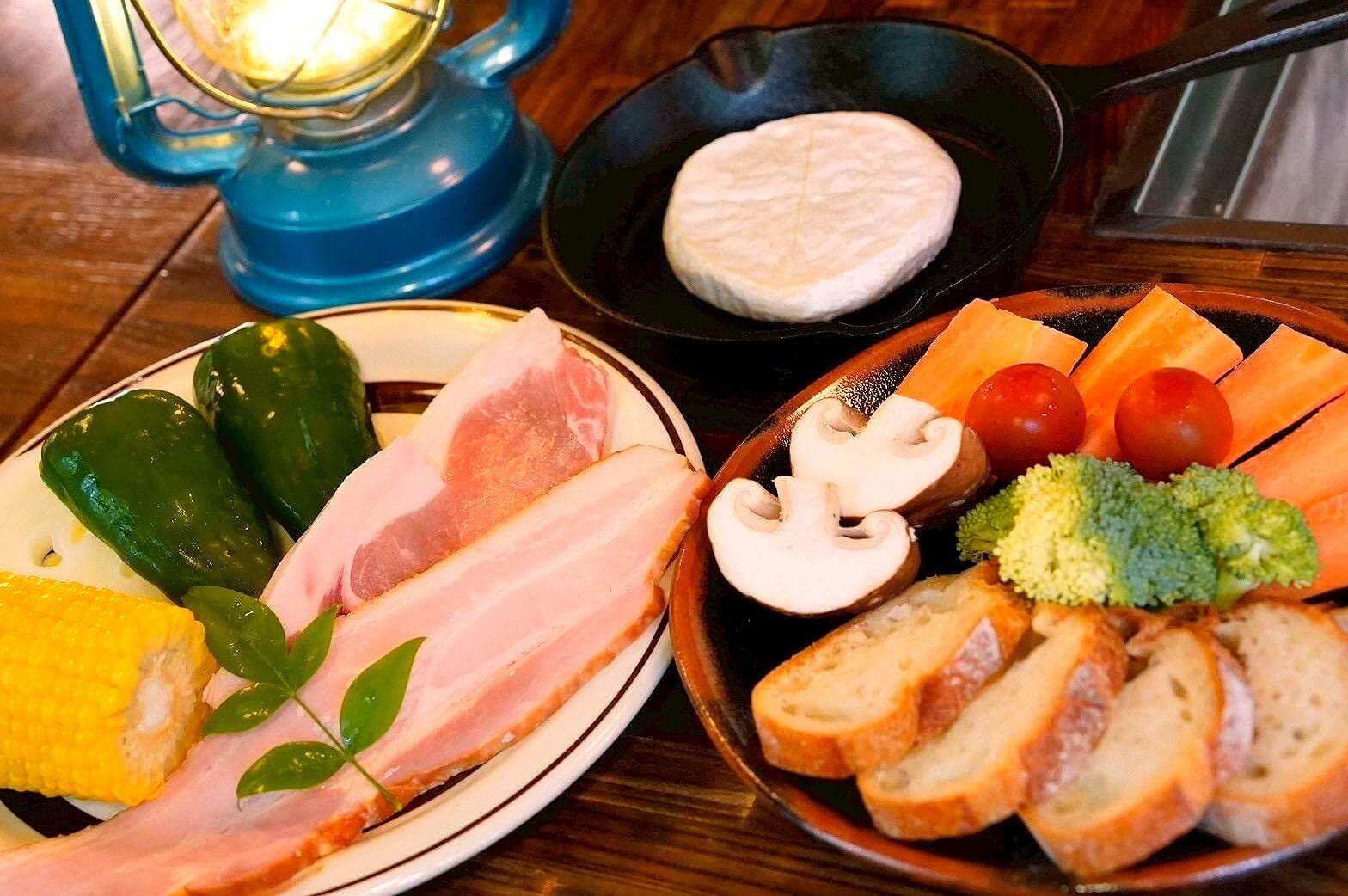 チーズフォンデュ